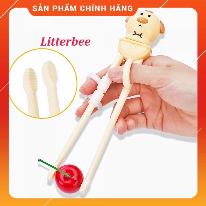 Đũa tập ăn xỏ ngón xuất hàn cho bé msp78095