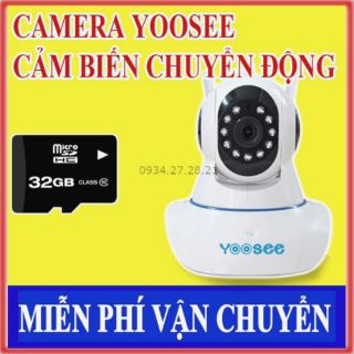 Camera Yoosee 3 Anten báo trộm, đàm thoại 2 chiều, bắt sóng wifi cực tốt