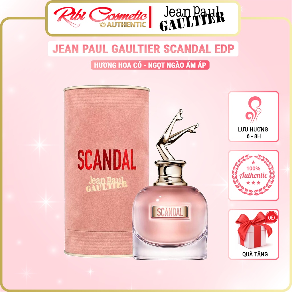Nước hoa nữ SCANDAL EDP Ngọt ngào Quyến rũ Ngây ngất lưu hương lâu bám mùi dai tới tận hôm sau