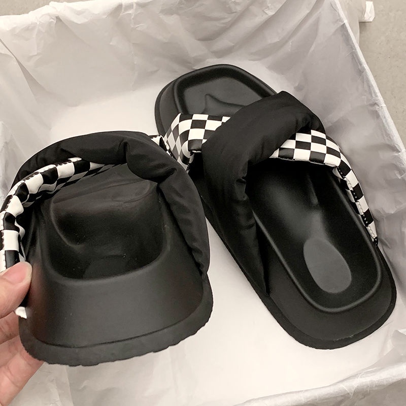Dép Sandal Mùa Hè Đế Dày Quai Chéo Hợp Thời Trang Dễ Phối Đồ