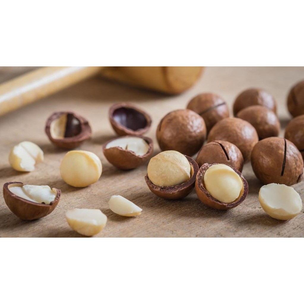 Hạt macca nứt vỏ organic,hạt to, đều chất lượng chuẩn tự nhiên thơm ngon Lodaz ăn vặt vừa ngon vừa rẻ Hà Nội