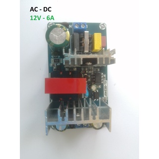 Bo mạch nguồn xung ac-dc 12v 6a cl-dc2407