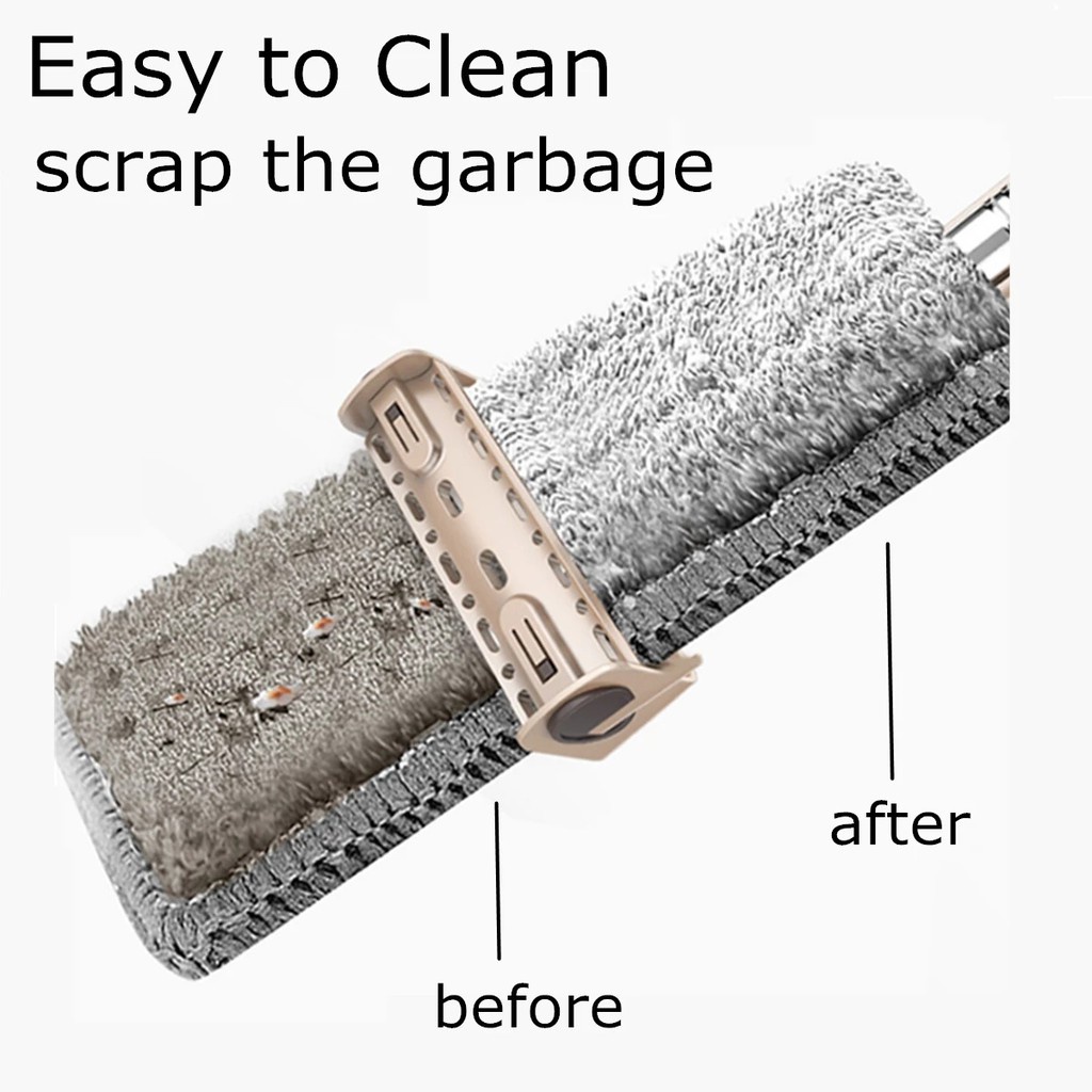 [Bán Chạy] Giẻ Lau Sàn Thay Thế Bằng Sợi Nhỏ Dùng Cho Nhà Tắm / Sàn Nhà