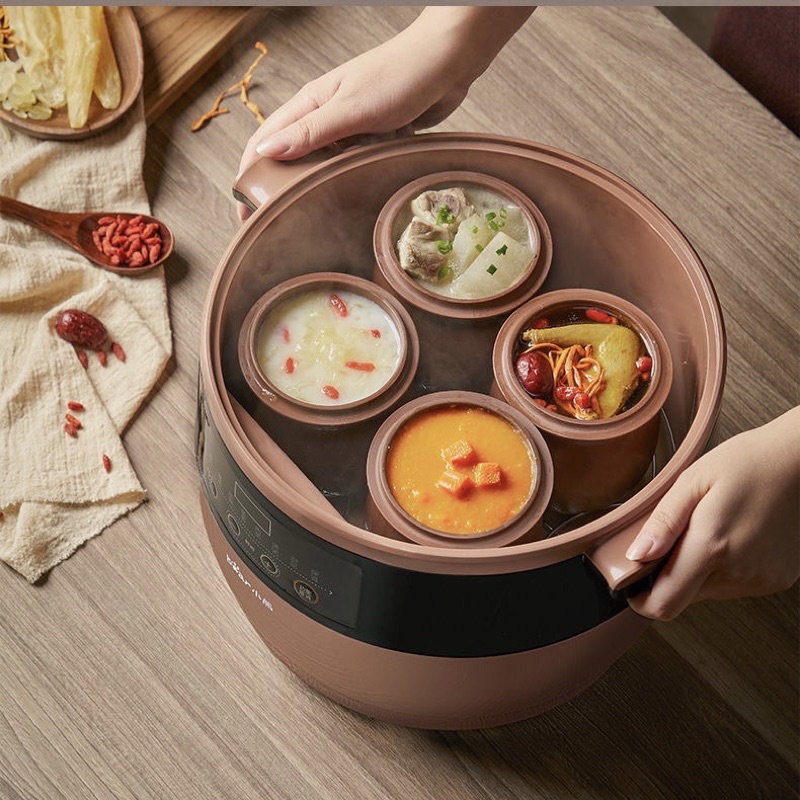 Nồi nấu cháo chậm tử sa 4.5L cách thủy BEAR DDZ-B45Z1