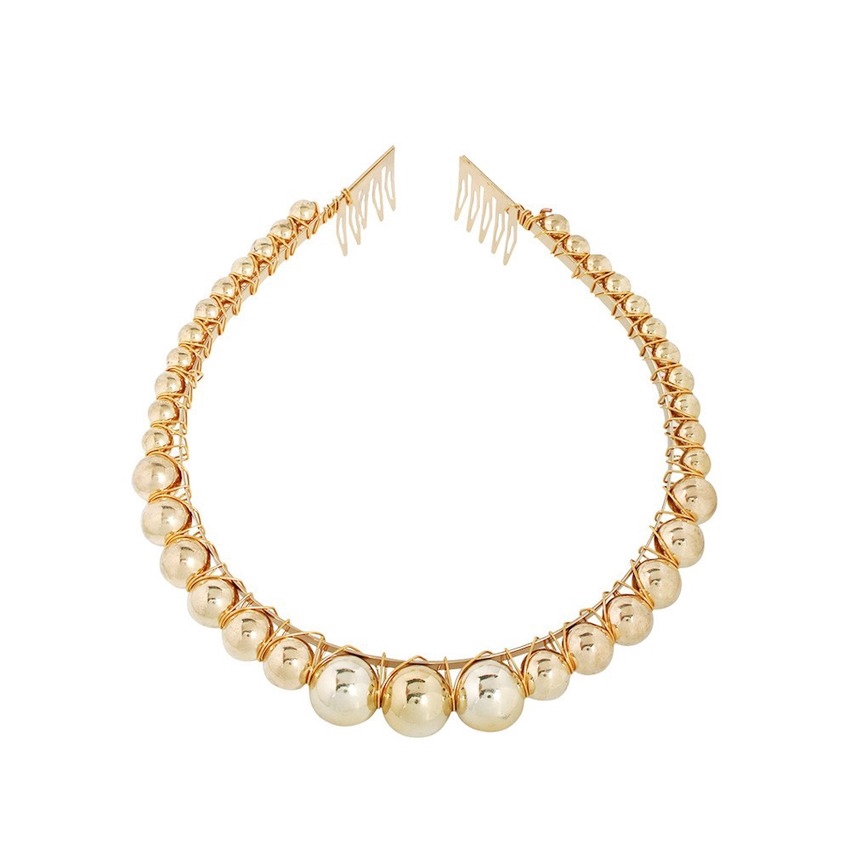 Băng đô cài tóc phối ngọc trai giả thời trang cho nữ