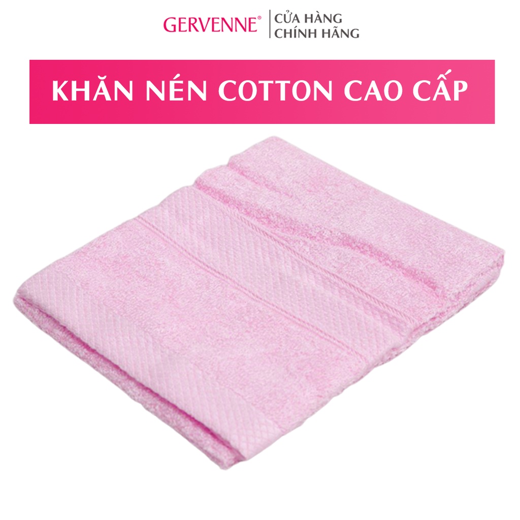 [GIFT] Khăn Nén Cotton Cao Cấp Gervenne