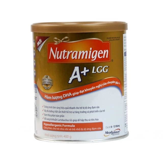 Sữa bột Nutramigen A+ LGG 400g date 2023