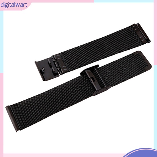 Dây Đồng Hồ Thay Thế Bằng Thép Không Gỉ Dạng Lưới Kỹ Thuật Số 18 20 22 24Mm
