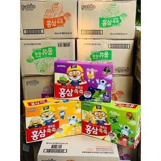 Nước Hồng Sâm Hoa Quả Paldo Pororo Hàn Quốc Túi 100ml