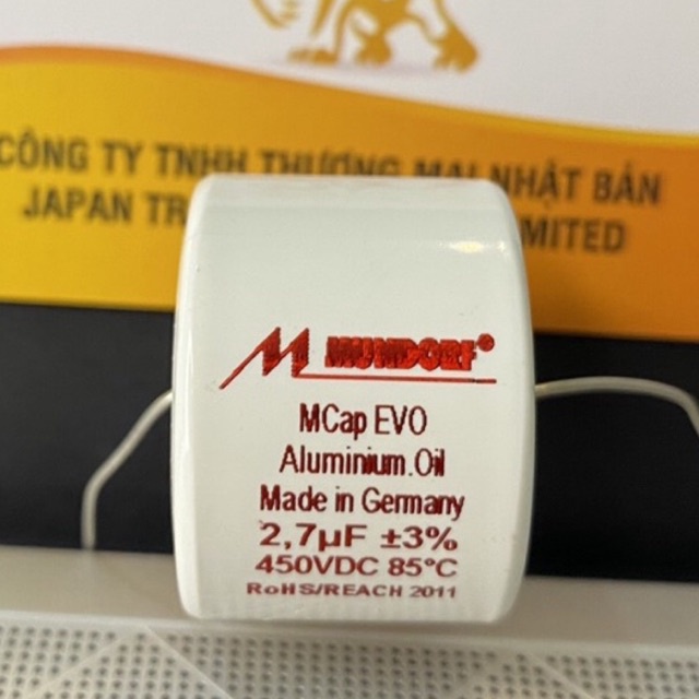 Tụ Mundorf Evo Oil 2.2uf / 2.7uf / 15uf / 47uf / 450V