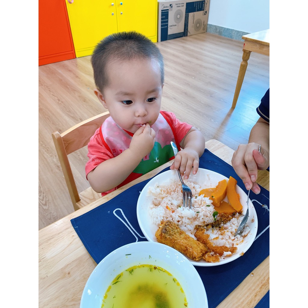 Bigsale - Yếm ăn dặm có máng