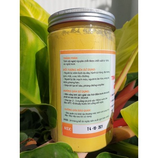 Tinh bột nghệ nếp đỏ 500gr