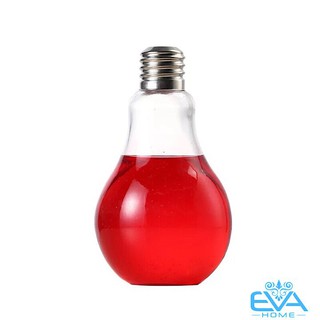 Bình Thuỷ Tinh Kiểu Dáng Bóng Đèn Dây tóc 400 ml