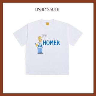(HÀNG CHÍNH HÃNG) Áo thun Acmé de la vie - ADLV x SIMPSONS - Paint Homer White Tee UNISEX LinhLyxAuth
