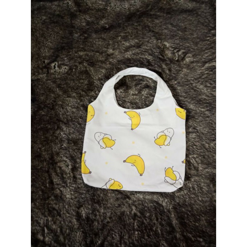 Túi đeo vai đi làm, đi học đẹp giá rẻ, form to, 2 lớp, vải canvas - CHUỐI NHỎ