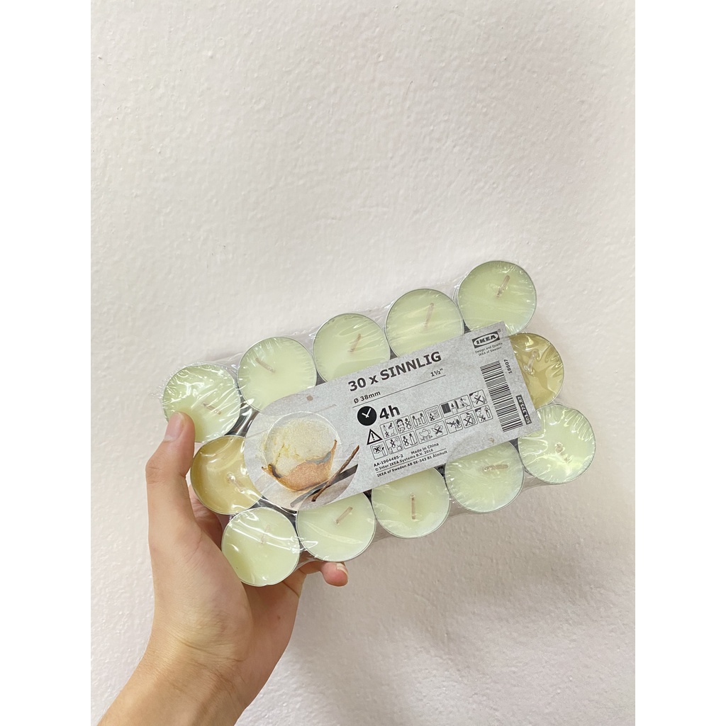 NẾN THƠM IKEA SINNLIG 30c/VỈ (NHIỀU MÙI HƯƠNG)