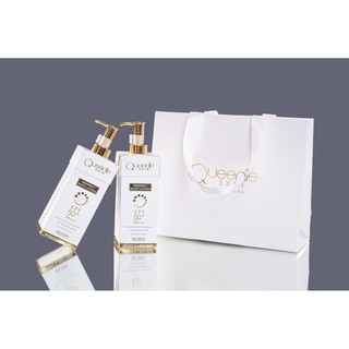 Body truyền trắng chân lông Queenie Skin - tặng kèm túi đeo sang chảnh