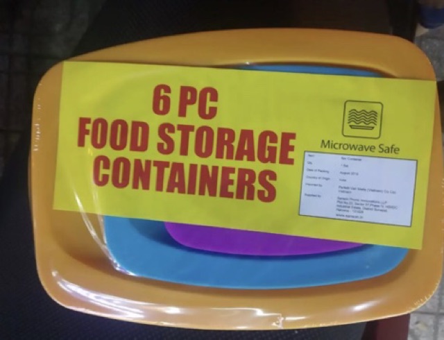 Set 3 hộp nhựa Vi Sóng  Đa Màu | BigBuy360 - bigbuy360.vn