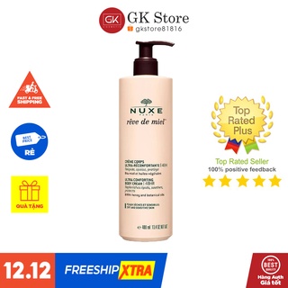 Dưỡng Thể Nuxe Body Cream Rêve De Miel Tinh Chất Mật Ong 400ml