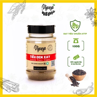 Tiêu Đen Xay Vipep Nhiều Size (50gr - 100gr - 250gr)