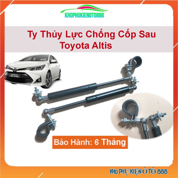 Ty cốp Toyota Altis thanh thủy lực hỗ trợ mở cốp tự động