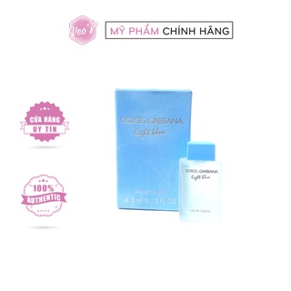 Nước hoa Dolce & Gabbana Light Blue mini 4.5ml