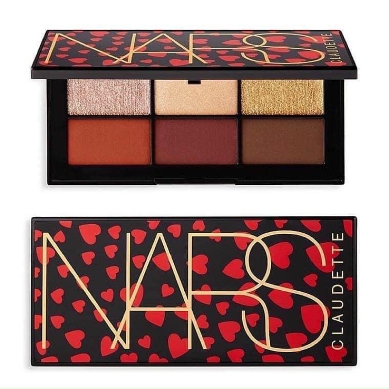 Bảng phấn mắt 6 màu - Nars Claudette St Germain des Pres Eyeshadow Palette 12g.