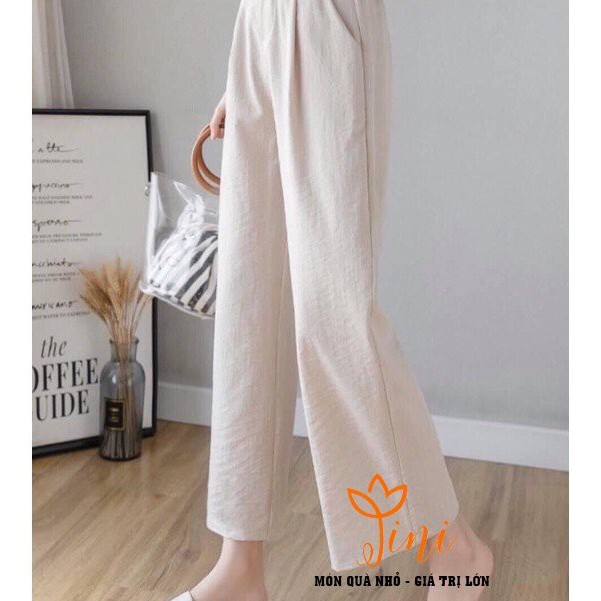 Quần Đũi Ống Suông  Đẹp - Quần Công Sở Nữ Dáng Dài Lưng Cao Chất Đũi Cao Cấp (Dài 90cm) Siêu Mát Và Nhẹ | BigBuy360 - bigbuy360.vn