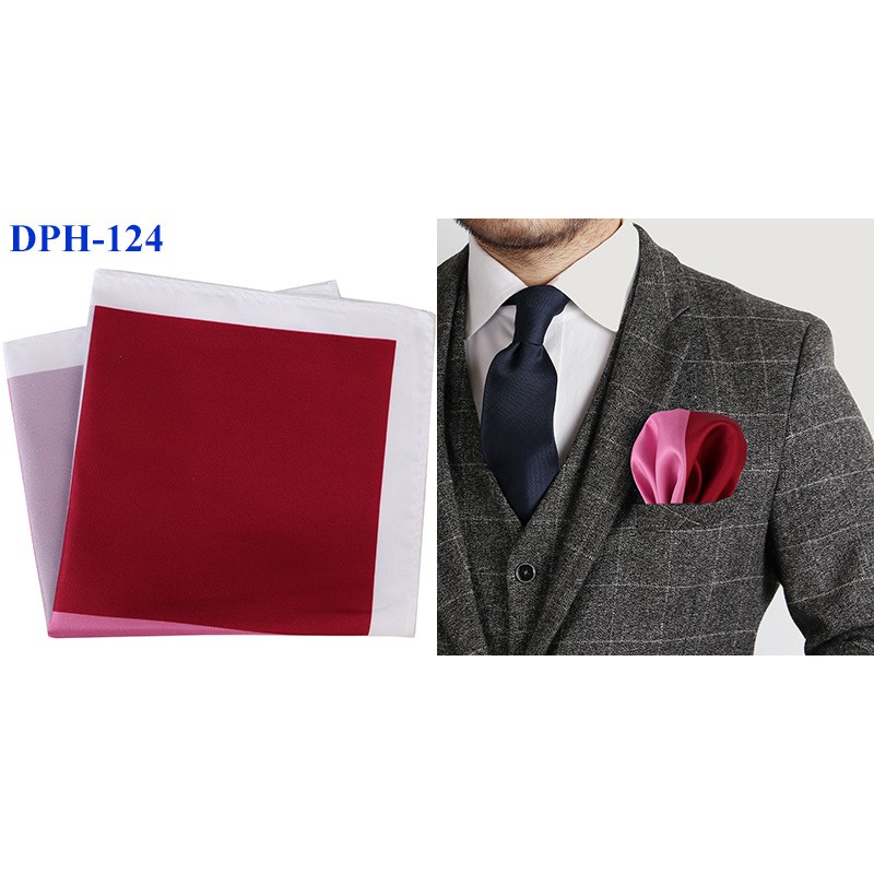 Khăn cài túi áo vest cho nam - pocket square