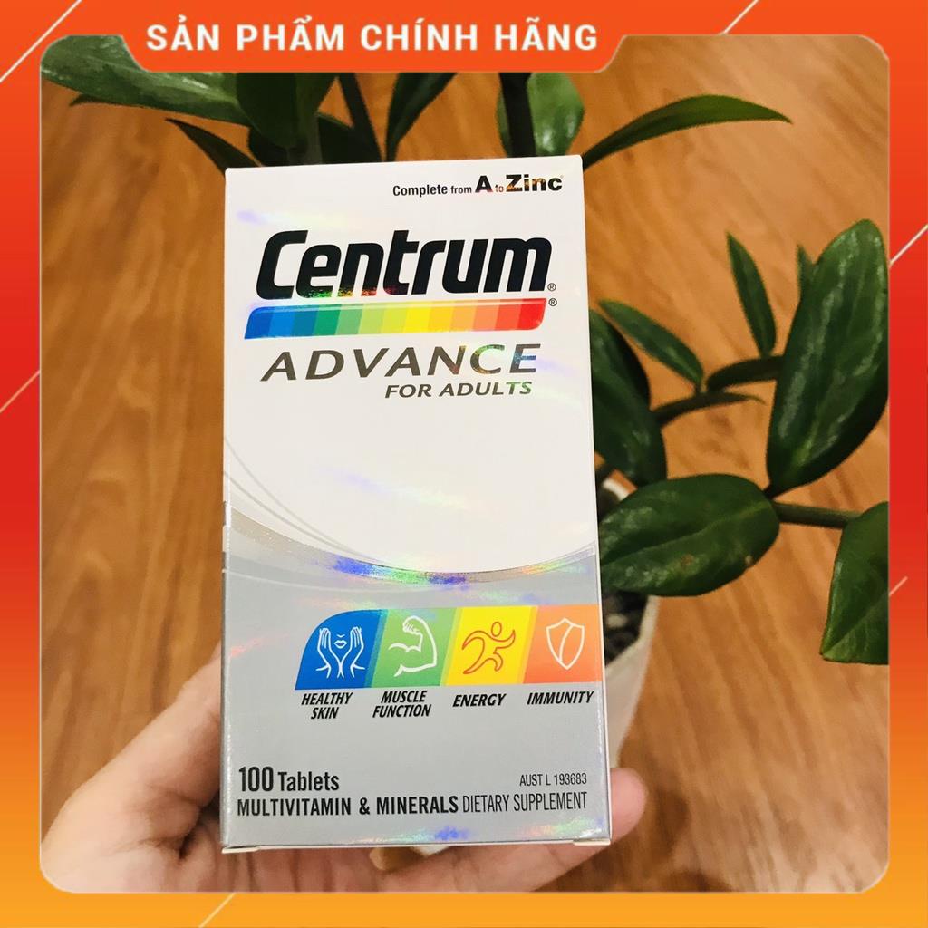 Vitamin tổng hợp Centrum Advance cho người lớn & trung niên #DuyNam