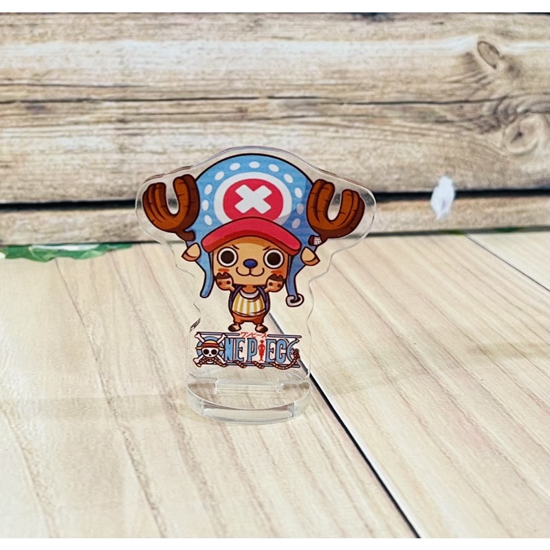 bộ 9 Standee để bàn one piece mica trong/tượng mô hình anime one piece