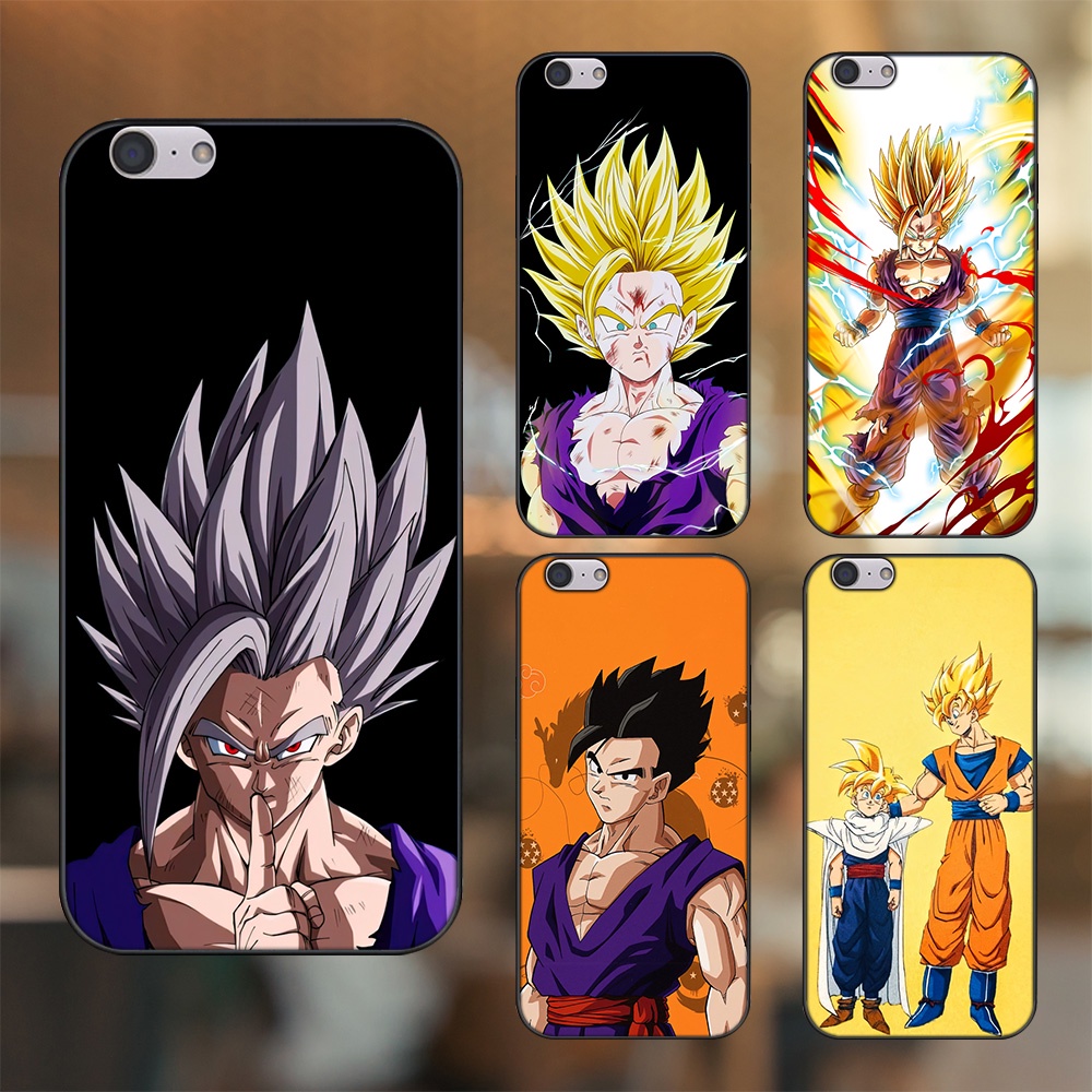 Ốp lưng Oppo A39, F3 Lite viền đen in hình Gohan Dragon Ball