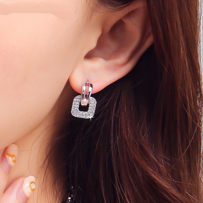 Khuyên Tai Nữ Mạ Vàng Thời Trang Hàn