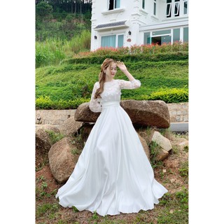 Maxi phi tay dài họa tiết 3D siêu xinh - Kèm hình thật 100% video