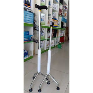 Gậy batoong Lucass cao cấp 3 chân, không rỉ, dành cho người già,, người tập đi, chính hãng Lucass