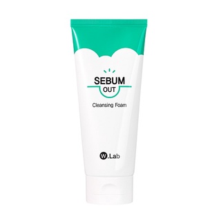 Sữa rửa mặt tạo bọt w.lab sebum out 120ml