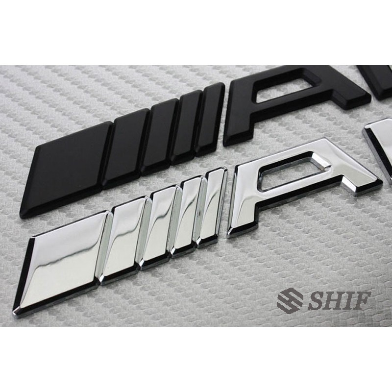 Logo AMG dùng để trang trí cho xe ô tô Mercedes Benz