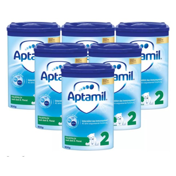 SP0242 số 2 Sữa bột công thức cho trẻ từ 6 - 12 tháng tuổi Aptamil Pronutra Advance- Đức - 800g