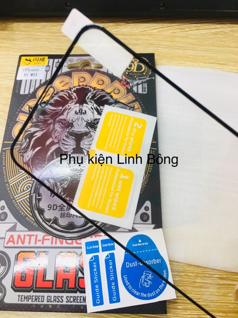 (SIÊU THÍCH) Kính cường lực siêu bền sư tử dành cho ip từ 6 đến 11promax, bo cạnh, ít bị mẻ góc, kính  đẹp, full màn