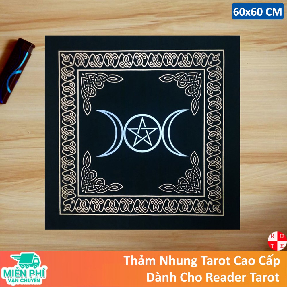 Tổng Hợp Tấm Thảm Khăn Trải Bài Tarot 50x50 Cm Cho Bài Tarot Oracle Lenormand