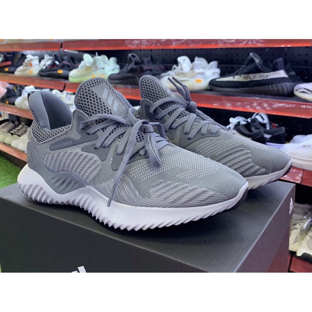 [ Full Box + FreeShip ] - Giày Thể Thao Nam Adidas Aphabounce 4.0 - Sneaker hot 2020 - Phiên Bản Xám Đen