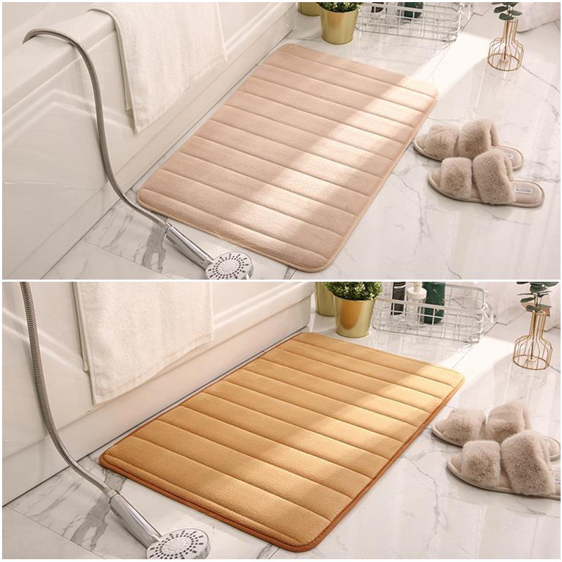 THẢM CHÙI CHÂN DẦY MỀM MỊN SIÊU THẤM NƯỚC 60x40 CM DÙNG CHO NHÀ TẮM PHÒNG KHÁCH