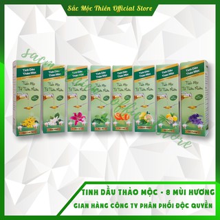 Tinh Dầu Thảo Mộc Sắc Mộc Thiên - 8 Mùi Hương - Nhiều Công Dụng Tuyệt Vời Cho Cuộc Sống