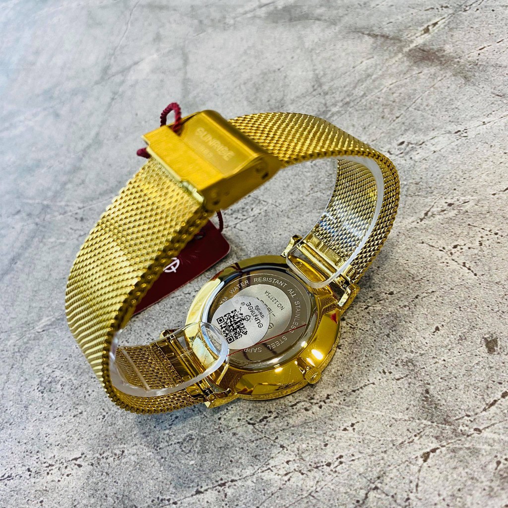 Đồng hồ Sunrise Nam chính hãng Nhật Bản M1237.SA.G.X - kính saphire chống trầy - ch