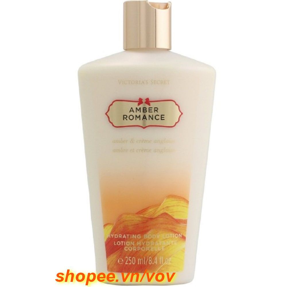 Sữa Dưỡng Thể Victoria’s Secret Amber Romance Lotion 250ml 100% chính hãng, vov cung cấp và bảo trợ