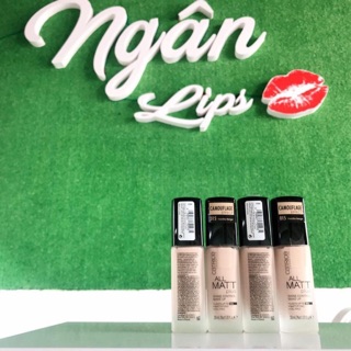 🇩🇪kem nền catrice all matt plus shine control make up 18h
