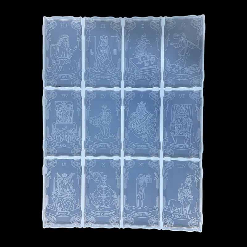 Khuôn Silicone Làm Thẻ Trò Chơi Giải Trí DIY