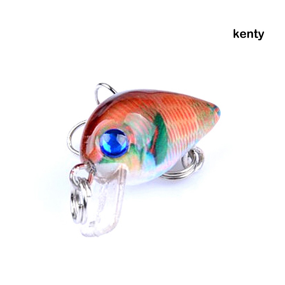 Kt KT Ktt☀6 Mồi Câu Cá Giả Mini 3cm 1.5g