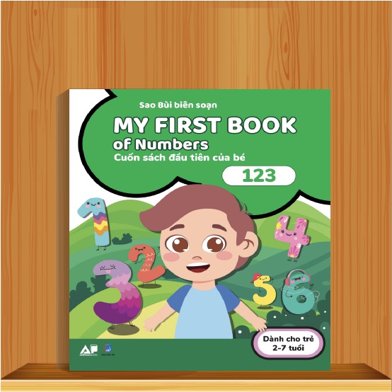 Sách - My First Book Of Numbers - Cuốn Sách Đầu Tiên Cho Bé Nhận Biết Số Đếm 123