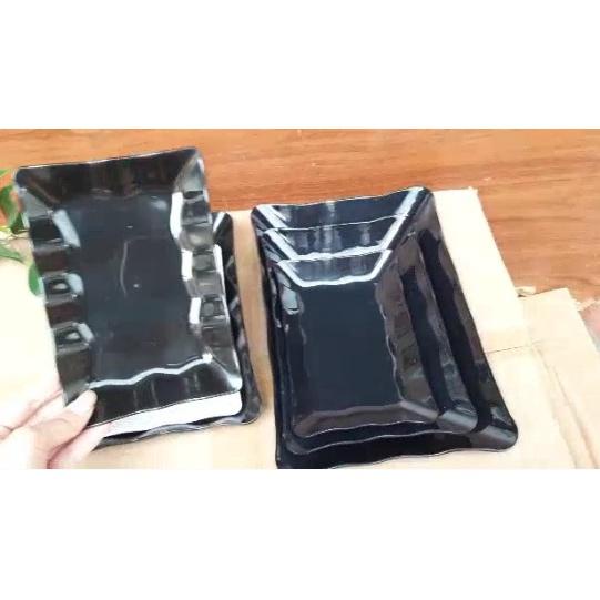 [KHO SỈ] ĐĨA PHÍP NHỰA HÌNH CHỮ NHẬT 2702 , ĐĨA NHỰA MELAMIN ĐỰNG THỰC PHẨM, TRÁI CÂY, BÁNH KẸO....THƯƠNG HIỆU SONG LONG